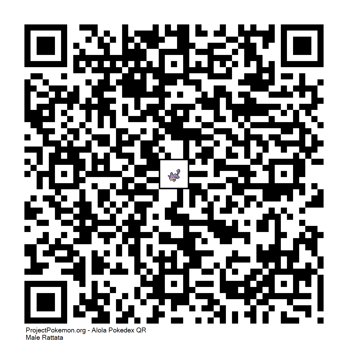 Cdigo QR de Rattata